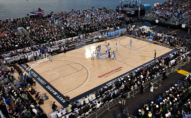 比賽場館體育木地板維修