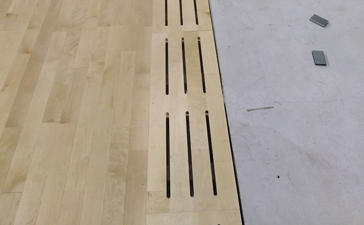 室內體育運動地板怎么維護